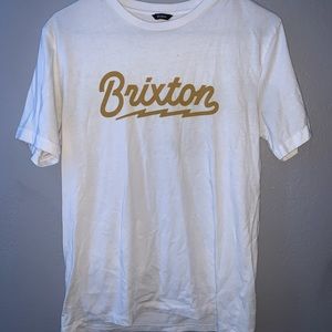 White Brixton Tee